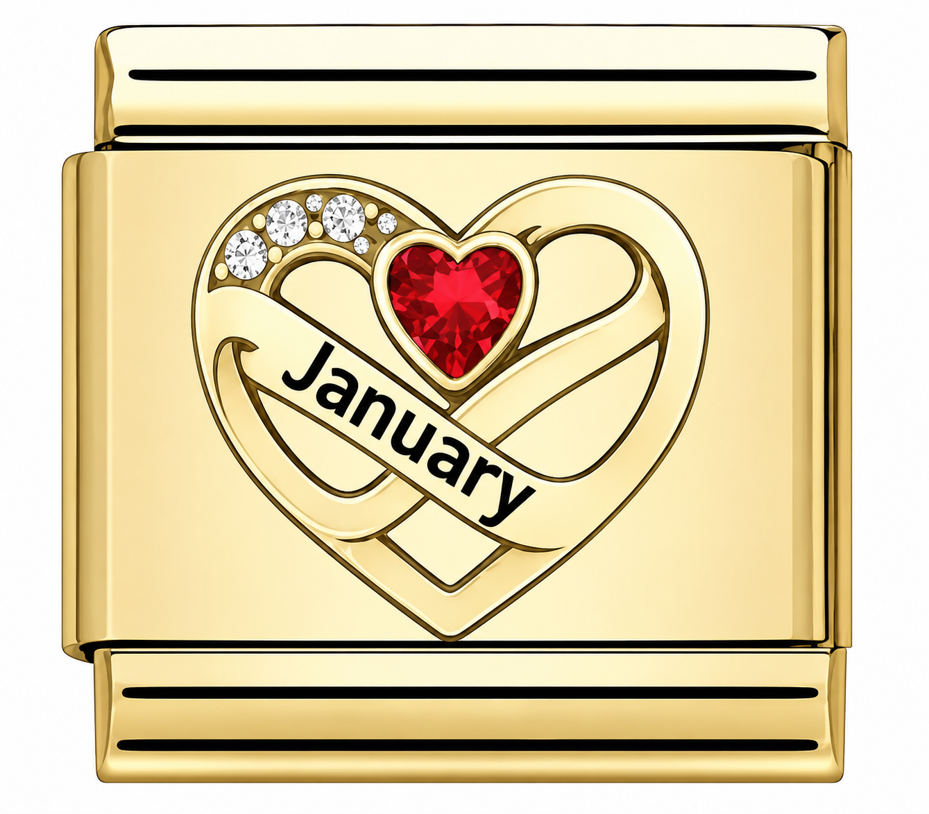 Birthstone January Gold